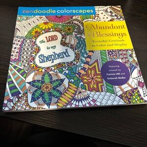 Abundant blessings coloring book